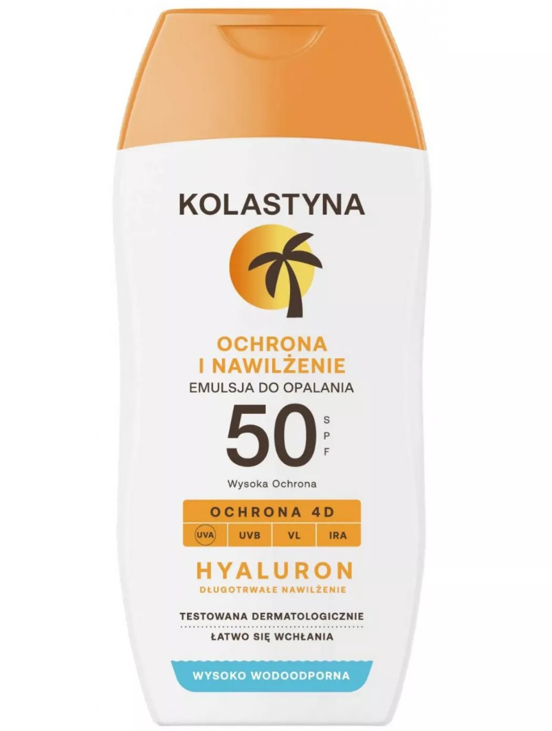 Ochrona i Nawilżenia Emulsja do Opalania SPF50+
