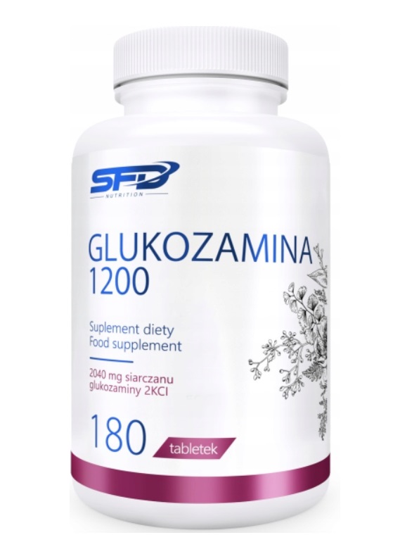 SFD Glukozamina 1200 Suplement Diety 180 Tabletek