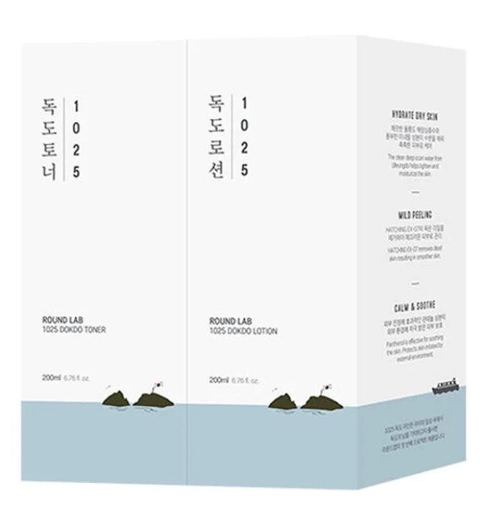 1025 Dokdo Zestaw Tonik + Lotion do Twarzy
