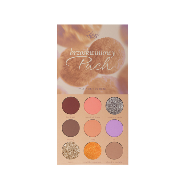 Paleta Cieni do Powiek Brzoskwiniowy Puch