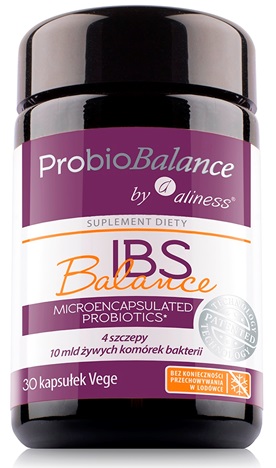 Aliness Probiobalance IBS Wsparcie Jelit Probiotyki 30vkaps
