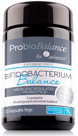 Aliness Bifidobacterium Balance Wsparcie Jelit Probiotyki 10 mld 30vkaps
