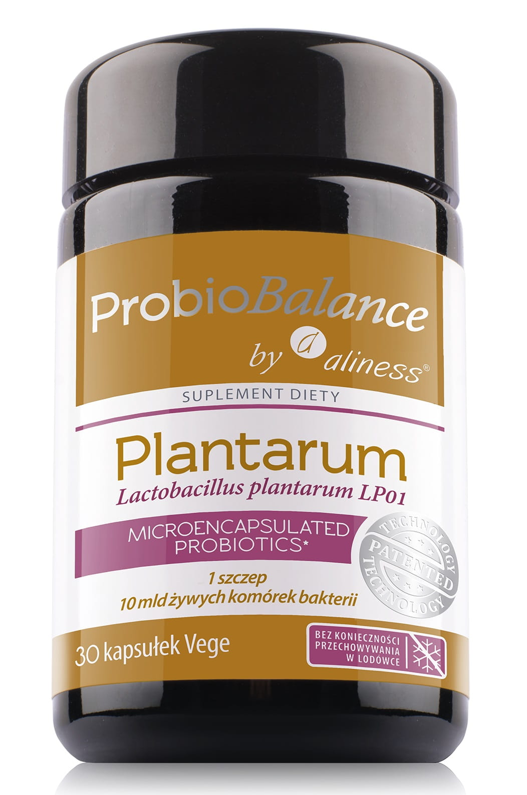 Aliness Probiobalance Lactobacillus plantarum LP01 10 mld Trawienie Probiotyki 30caps