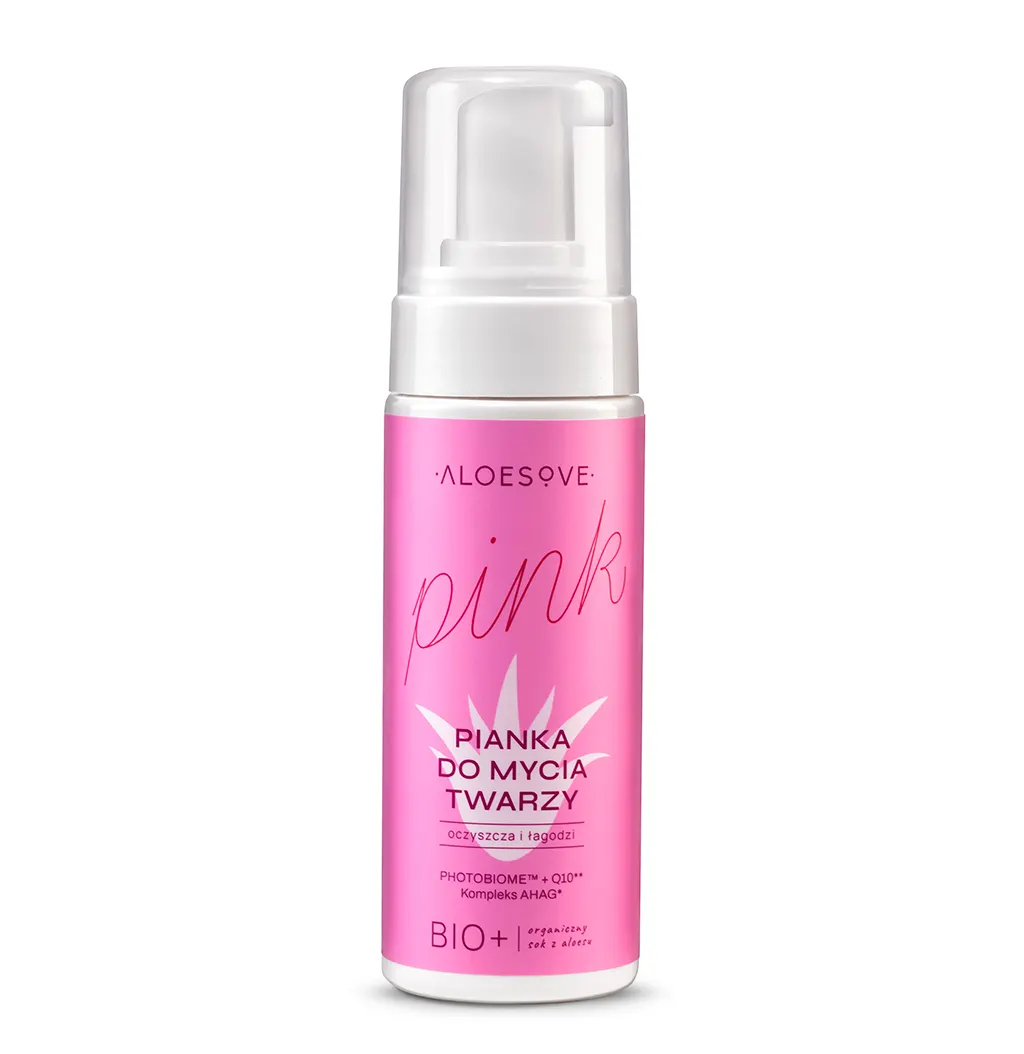 Pink Pianka do Mycia Twarzy