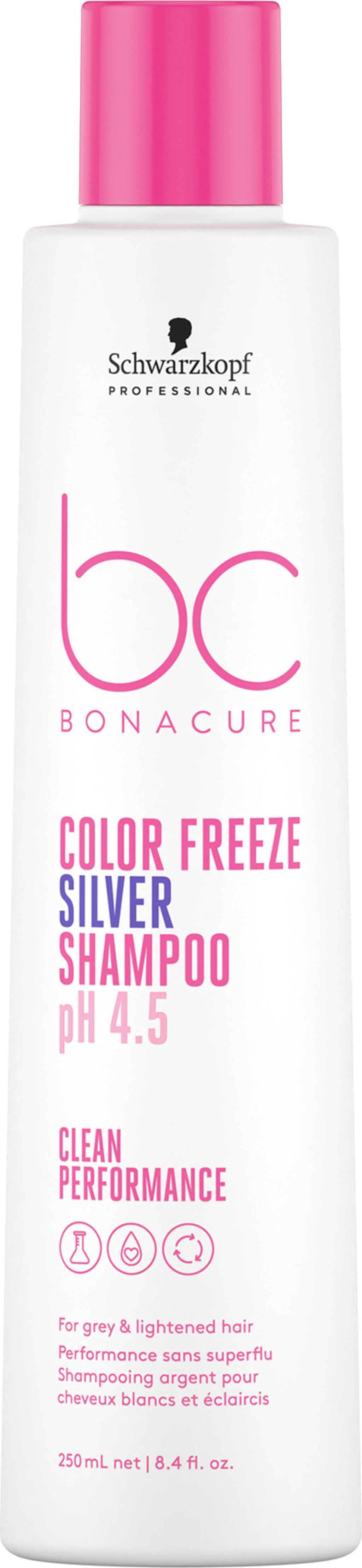 BC Bonacure Color Freeze Silver Shampoo szampon z pigmentem do chłodnych odcieni włosów