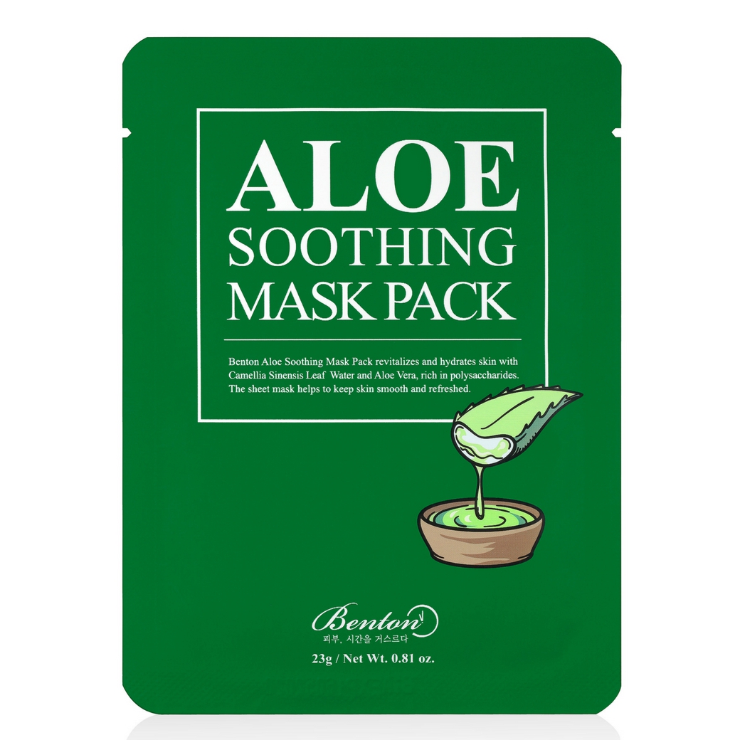 Aloe Soothing Mask Pack Maska w Płacie