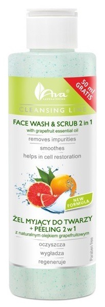 Cleansing Line Żel Myjący i Peeling do Twarzy