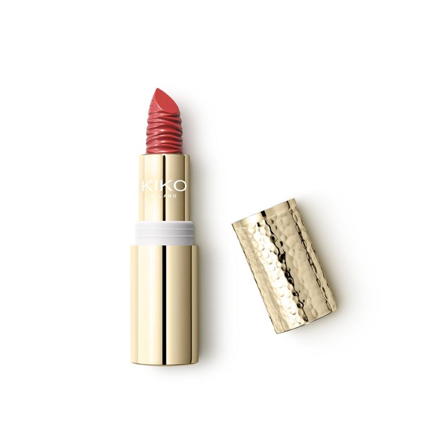 Gold Reflections Kremowa Odżywcza Pomadka do Ust z Filtrem SPF30 07 Alluring Red