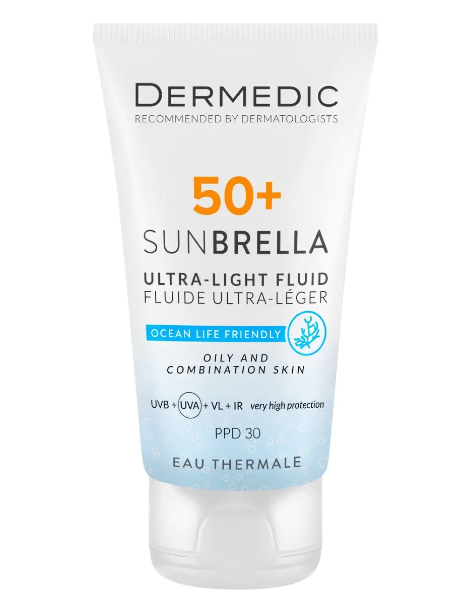 Sunbrella Ultralekki Krem do Cery Tłustej SPF50+