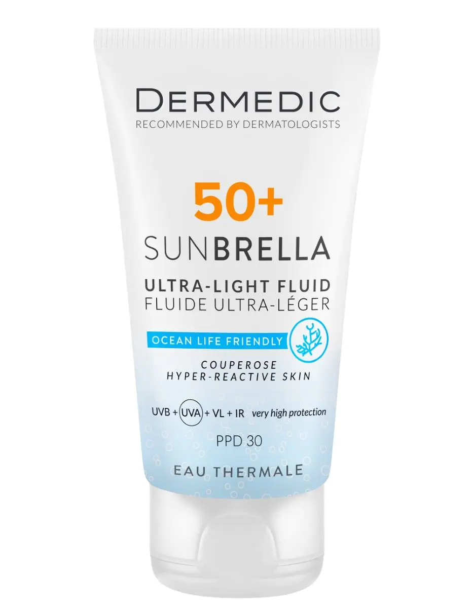 Sunbrella Ultralekki Krem do Cery Naczyniowej SPF50+