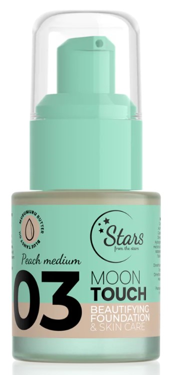 Moon Touch Podkład Upiększająco-Pielęgnujący 03 Peach