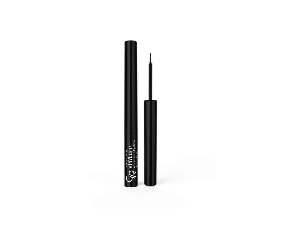 Eyeliner Winylowy z Połyskiem