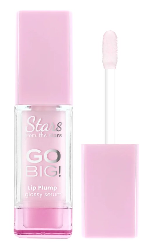 GO BIG Błyszczyk Serum Powiększające Usta 01 Soft Pink