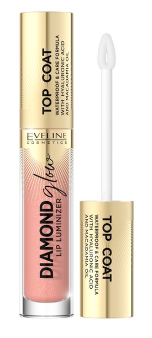Eveline Diamond Glow Błyszczyk do Ust 13 Peach Fuzz