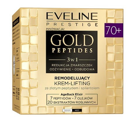 Eveline Gold Peptides Remodelujący Krem-Lifting 70+