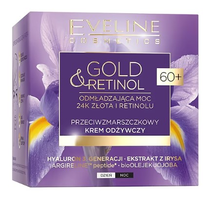 Eveline Gold & Retinol Przeciwzmarszczkowy Krem Odżywczy