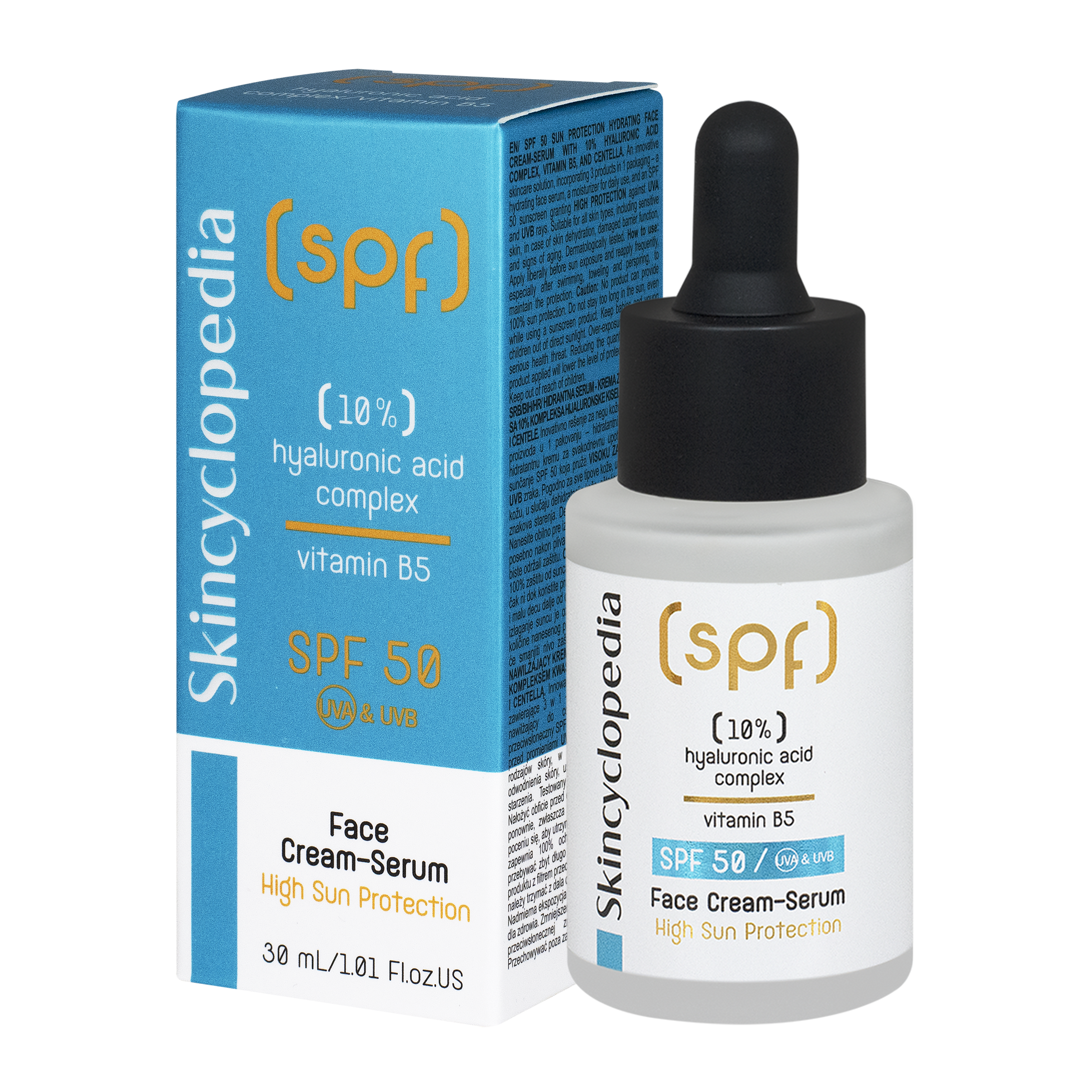 Krem-Serum Hyaluronic Acid Complex SPF50+
