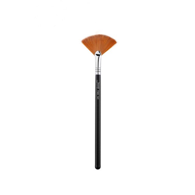 Highlight Brush 141 Fan - pędzel do rozświetlacza wachlarz czarny