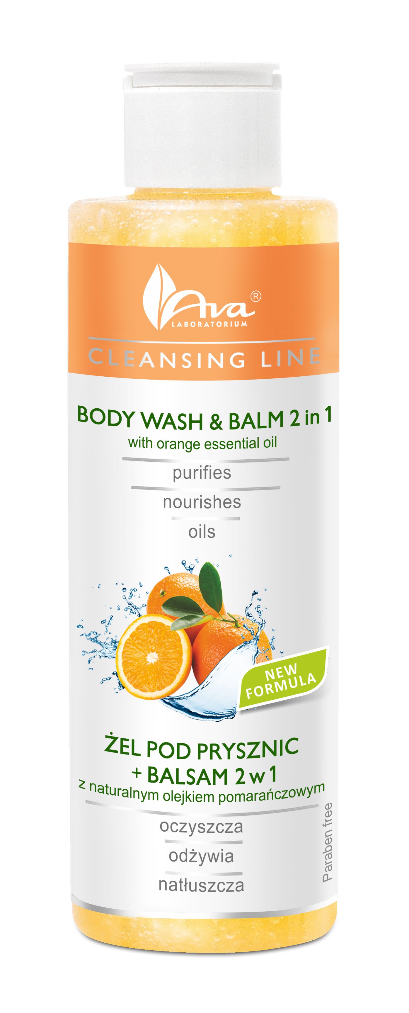 Cleansing Line Żel pod Prysznic z Balsamem 2w1