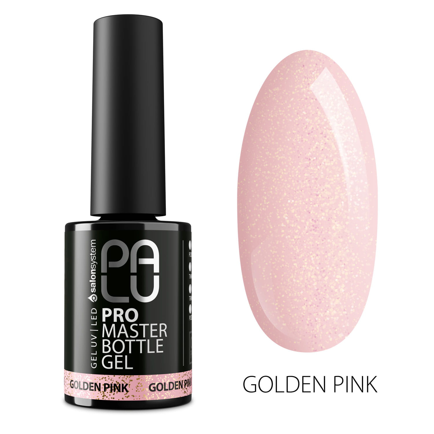 Pro Master Bottle Żel Budujący w Butelce Golden Pink