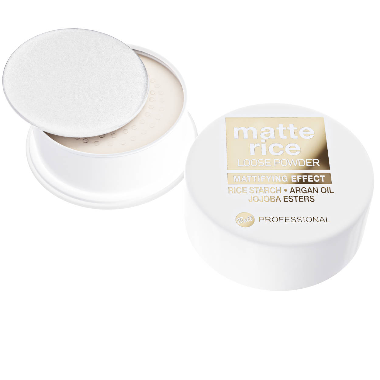 Professional Matte Rice Puder Ryżowy 01 Light Beige