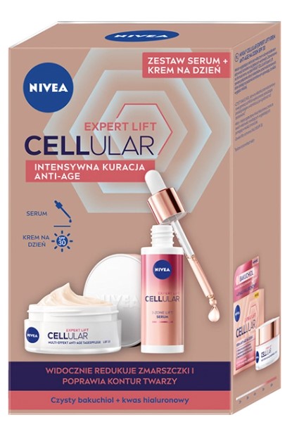 Cellular Expert Lift Zestaw Kosmetyków Serum + Krem