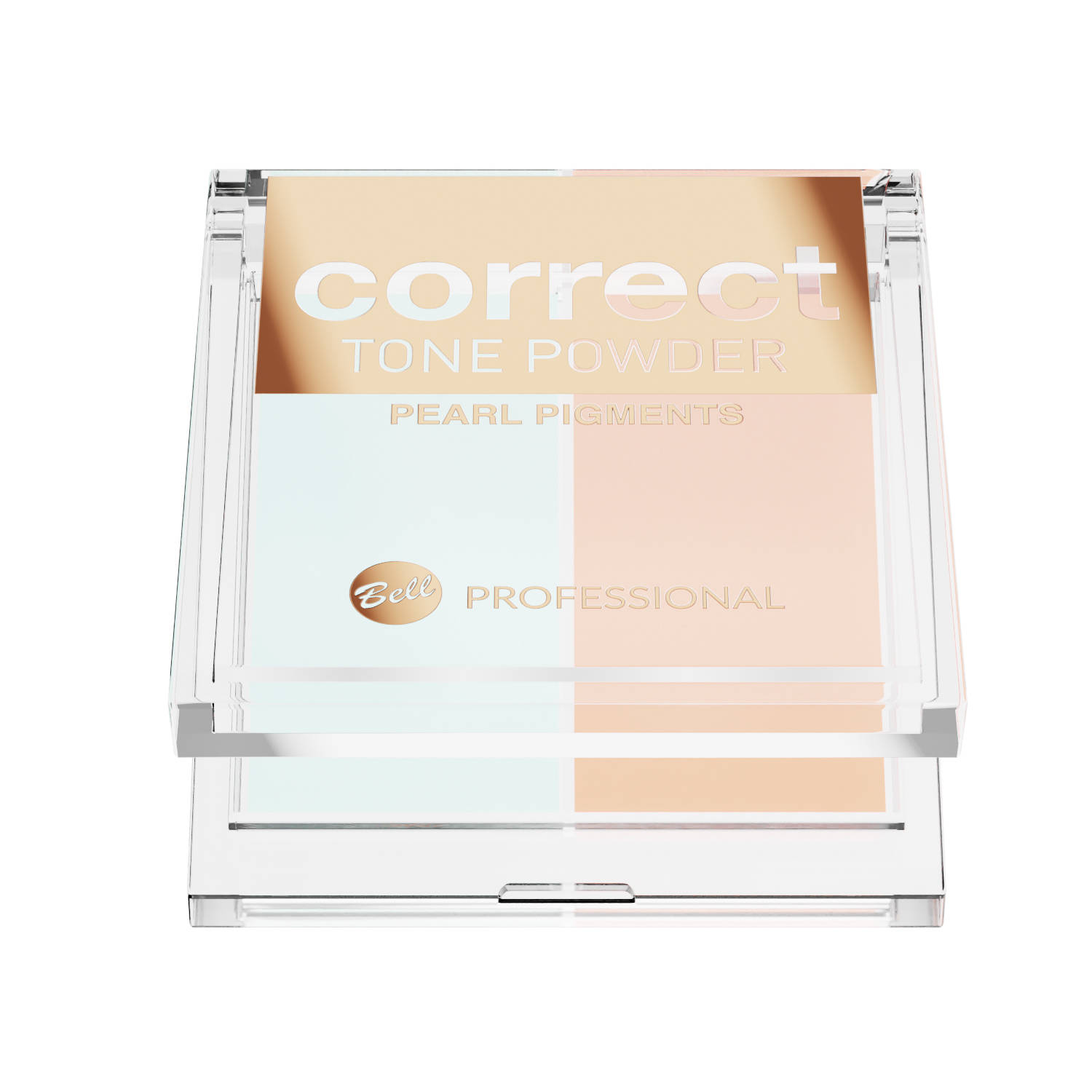 Correct Tone Powder Puder Prasowany Dwa Kolory