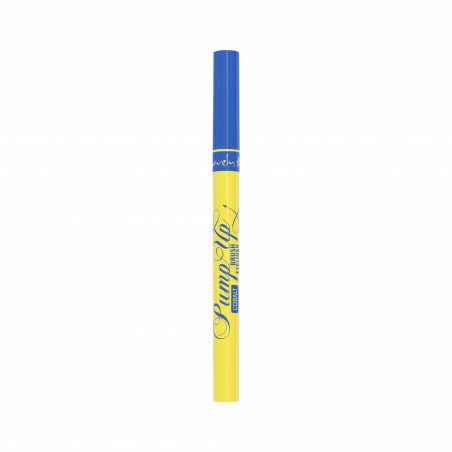 Pump Up Cobalt Eyeliner kobaltowy eyeliner do powiek z precyzyjnym pędzelkiem