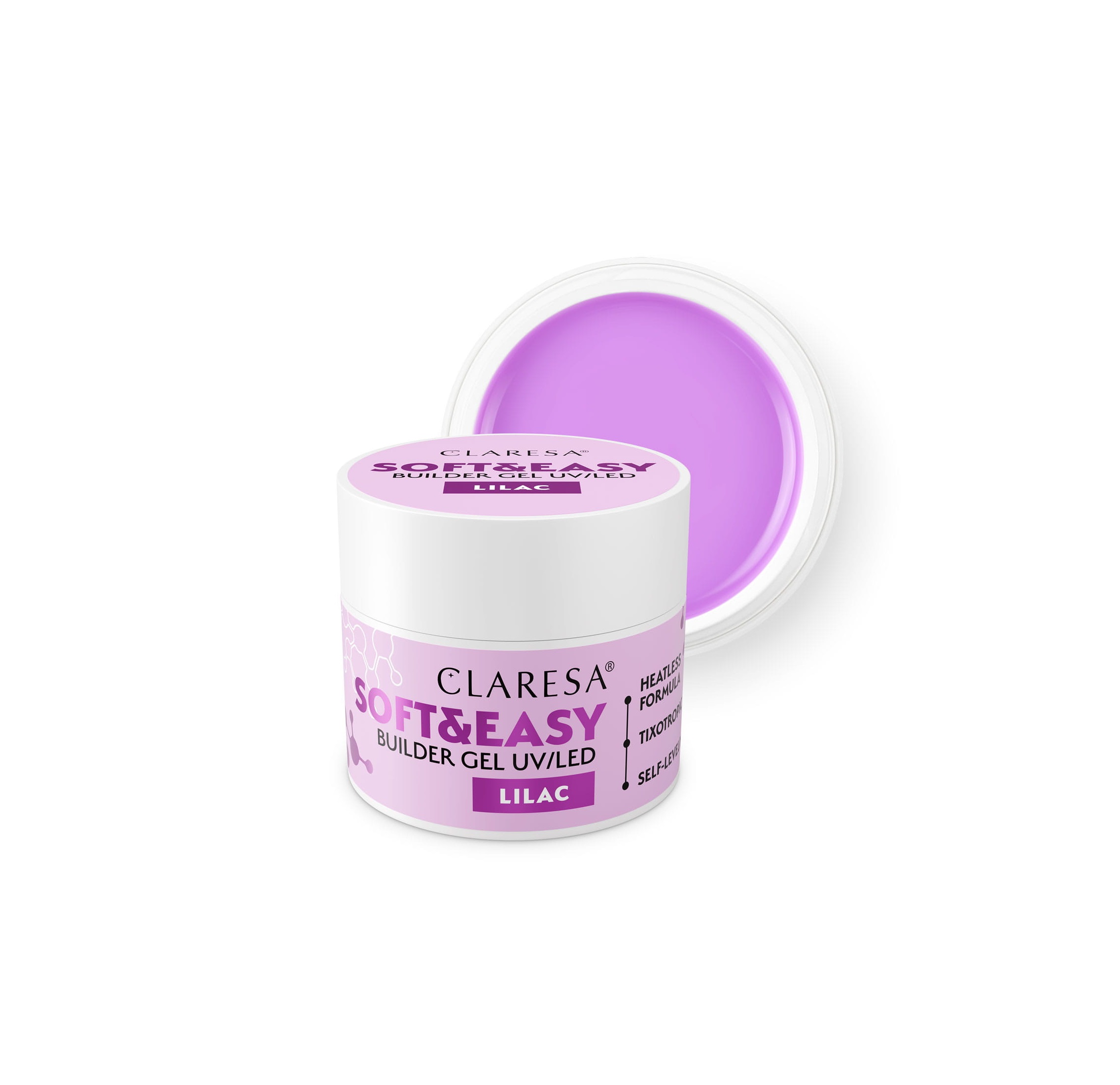 Żel Budujący Soft & Easy Lilac
