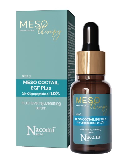 Next Lvl Meso Therapy Odmładzający Koktajl z Czynnikiem Wzrostu Stymulatorem Tkankowym EGF Plus 10%
