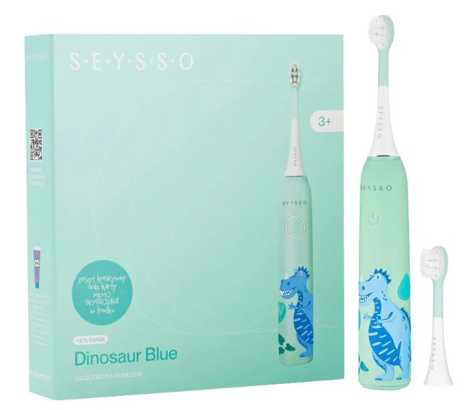 Kids Szczoteczka Soniczna Dinosaur Blue