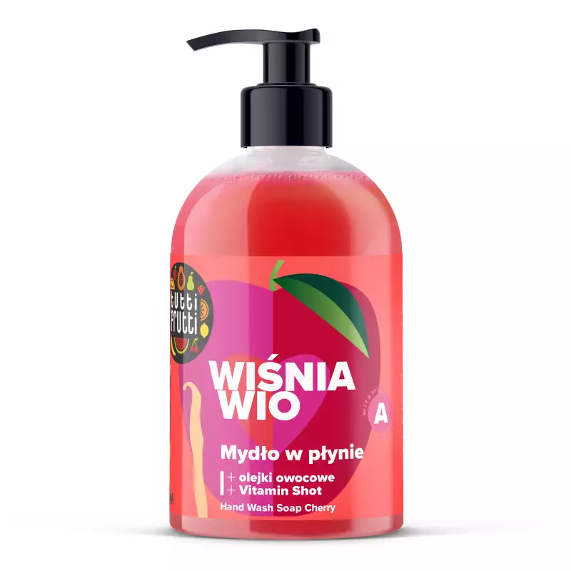 TUTTI FRUTTI Mydło w Płynie Wiśnia