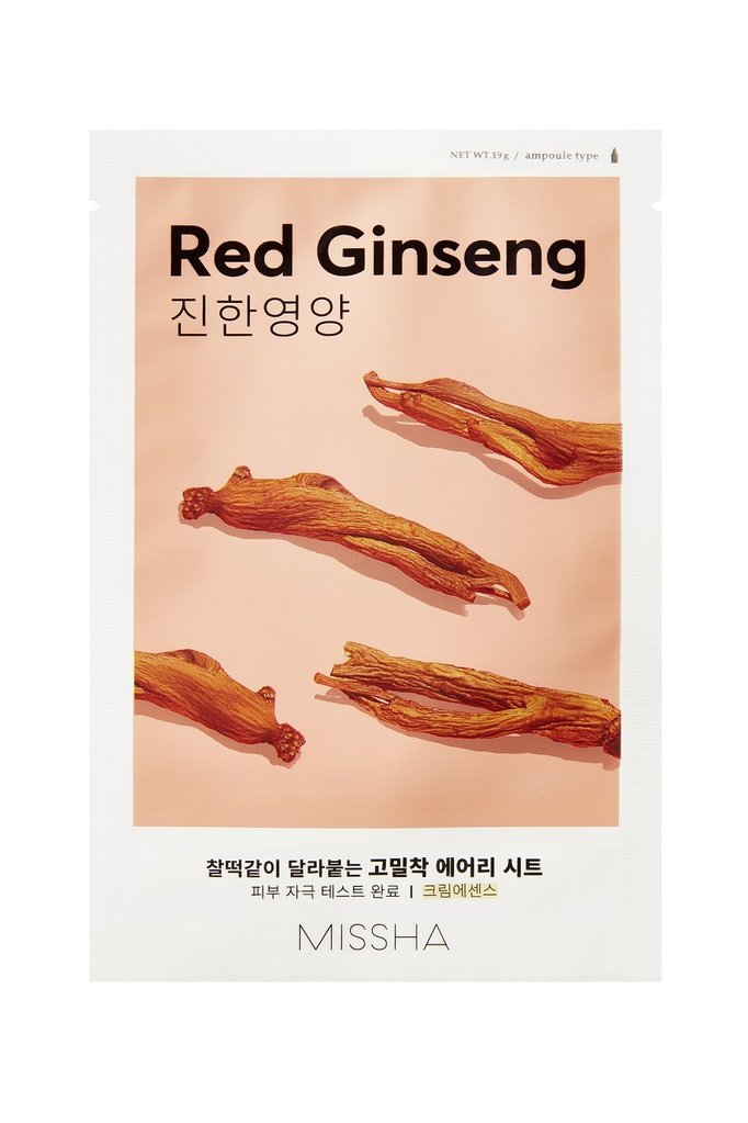 Airy Fit Sheet Red Ginseng Maseczka Odżywcza