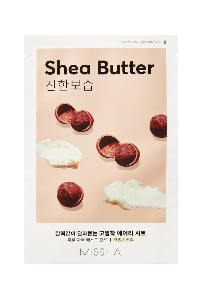 Airy Fit Sheet Shea Butter Maseczka Nawilżająco-Odżywcza