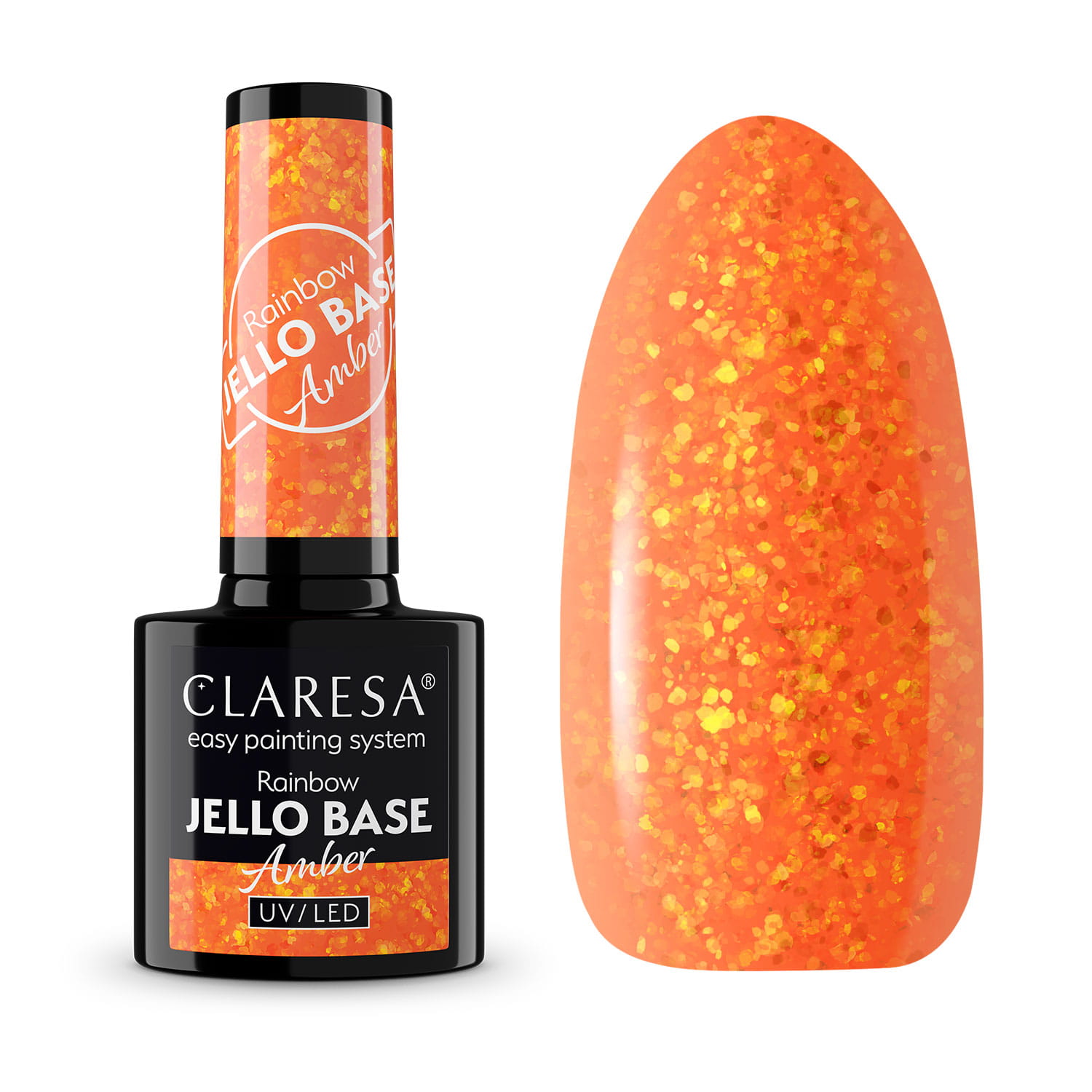 Rainbow Jello Base Baza Hybrydowa Amber