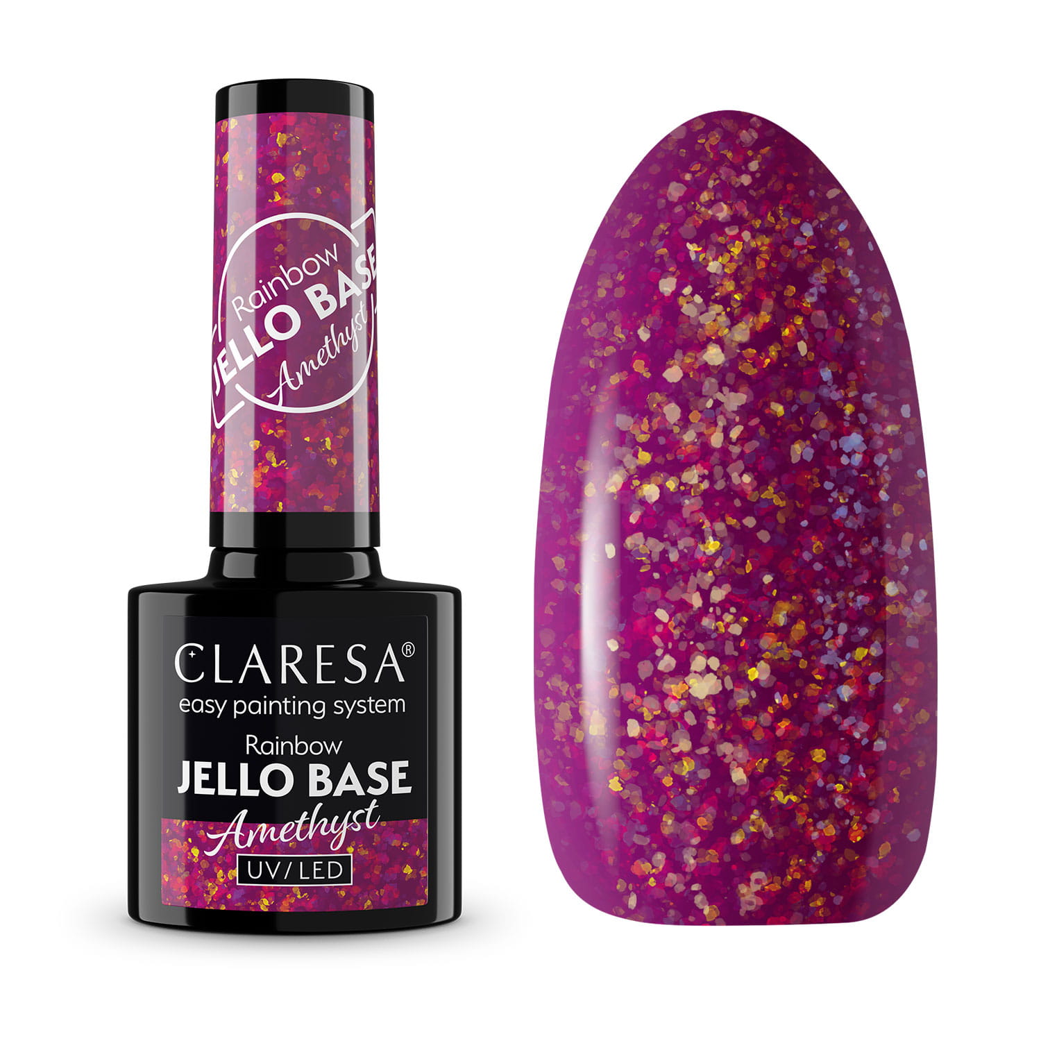Rainbow Jello Base Baza Hybrydowa Amethyst