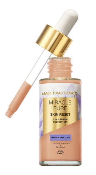 Miracle Pure 2In1 Skin Reset Serum Foundation 40-60 Light