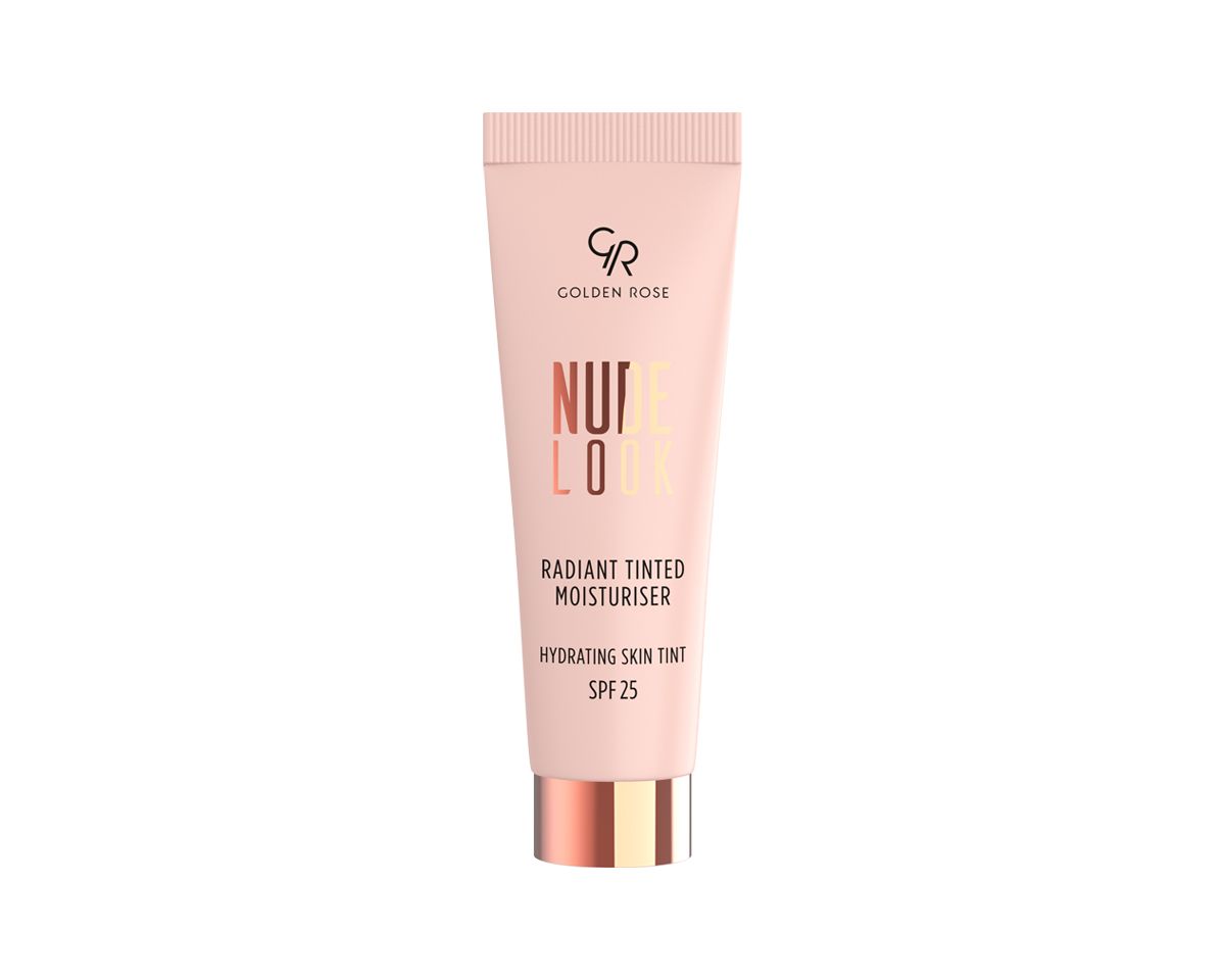 Nude Look Koloryzujący Krem do Twarzy z Efektem Rozświetlenia 02 Medium Tint