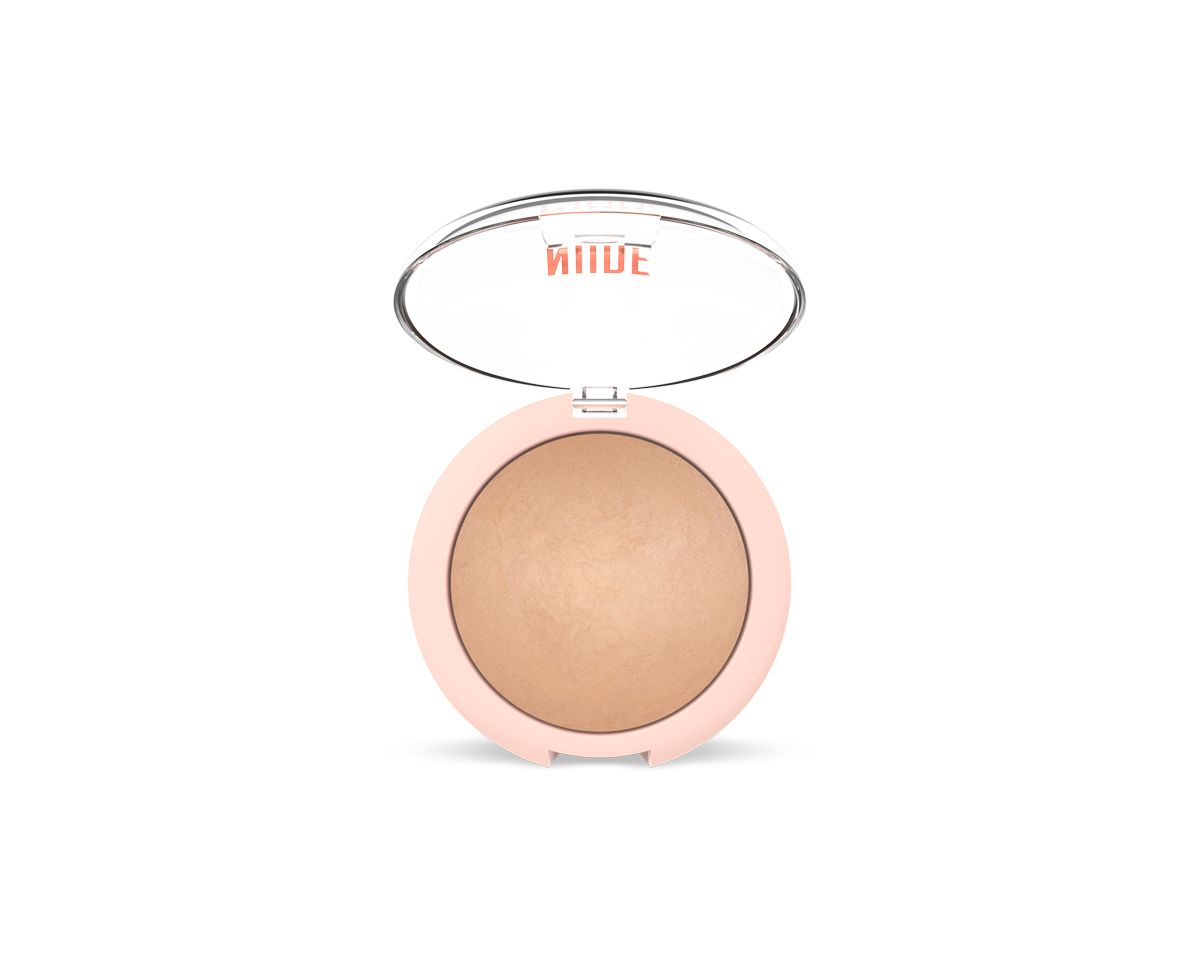 Nude Look Wypiekany Puder do Twarzy Nude Glow