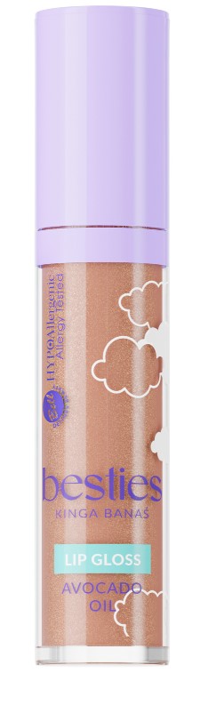 x Besties Kinga Banaś Błyszczyk do Ust 01 Dreamy Nude