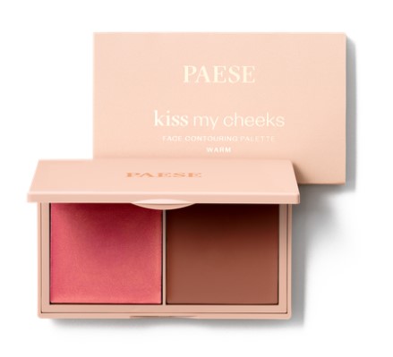 Kiss My Cheeks Paleta do Konturowania Twarzy Warm