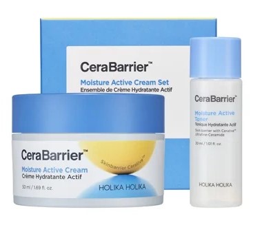 CeraBarrier Moisture Active Cream Special Edition zestaw krem do twarzy + tonik do twarzy