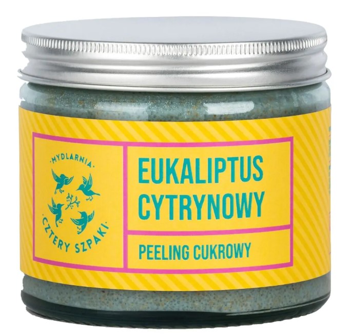 Peeling Cukrowy Eukaliptus Cytrynowy