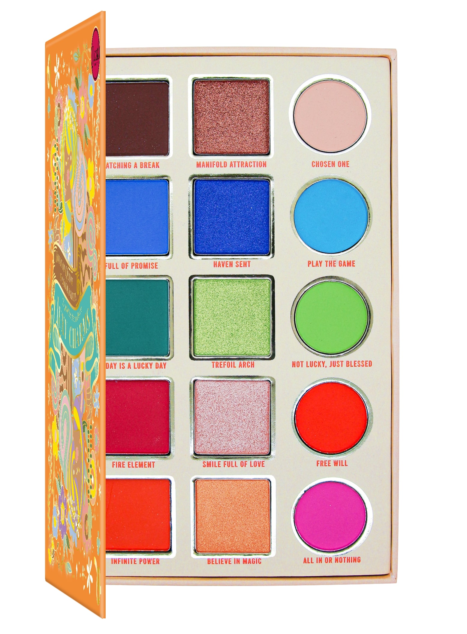 House of Queens Paleta Cieni do Powiek 101 Luxy Charms