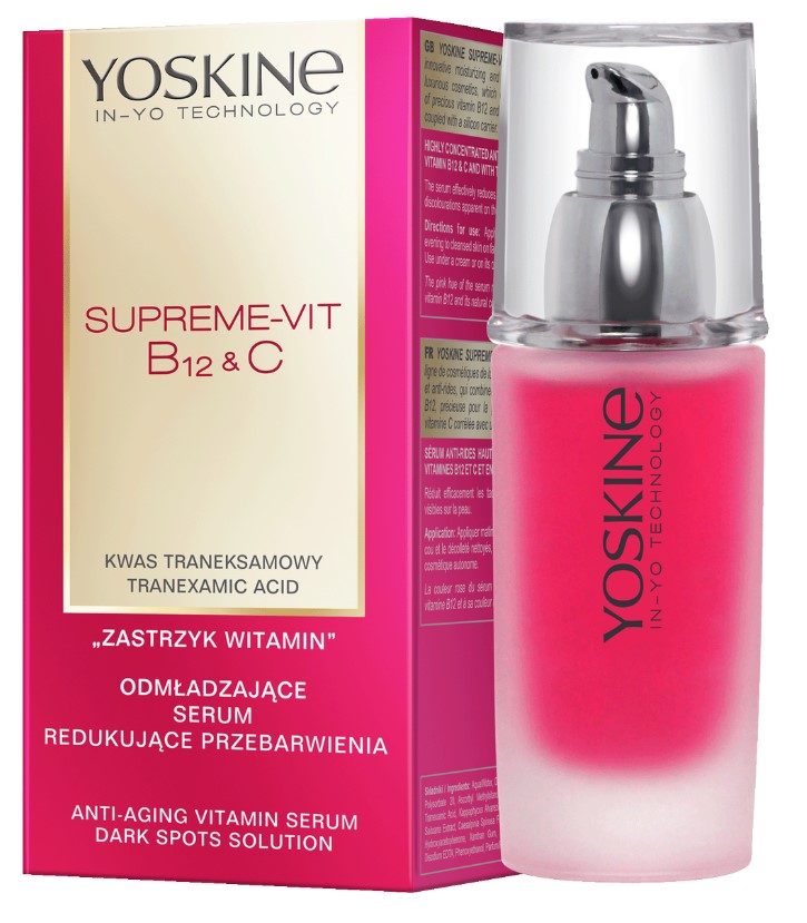 Supreme-Vit B12 & C Odmładzające Serum Redukujące Przebarwienia