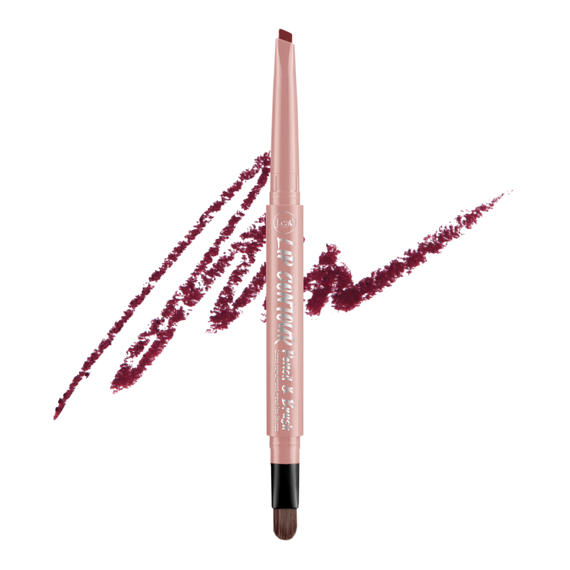 Lip Contour Automatyczna Konturówka do Ust z Pędzelkiem 206 Scarlet Berry Red