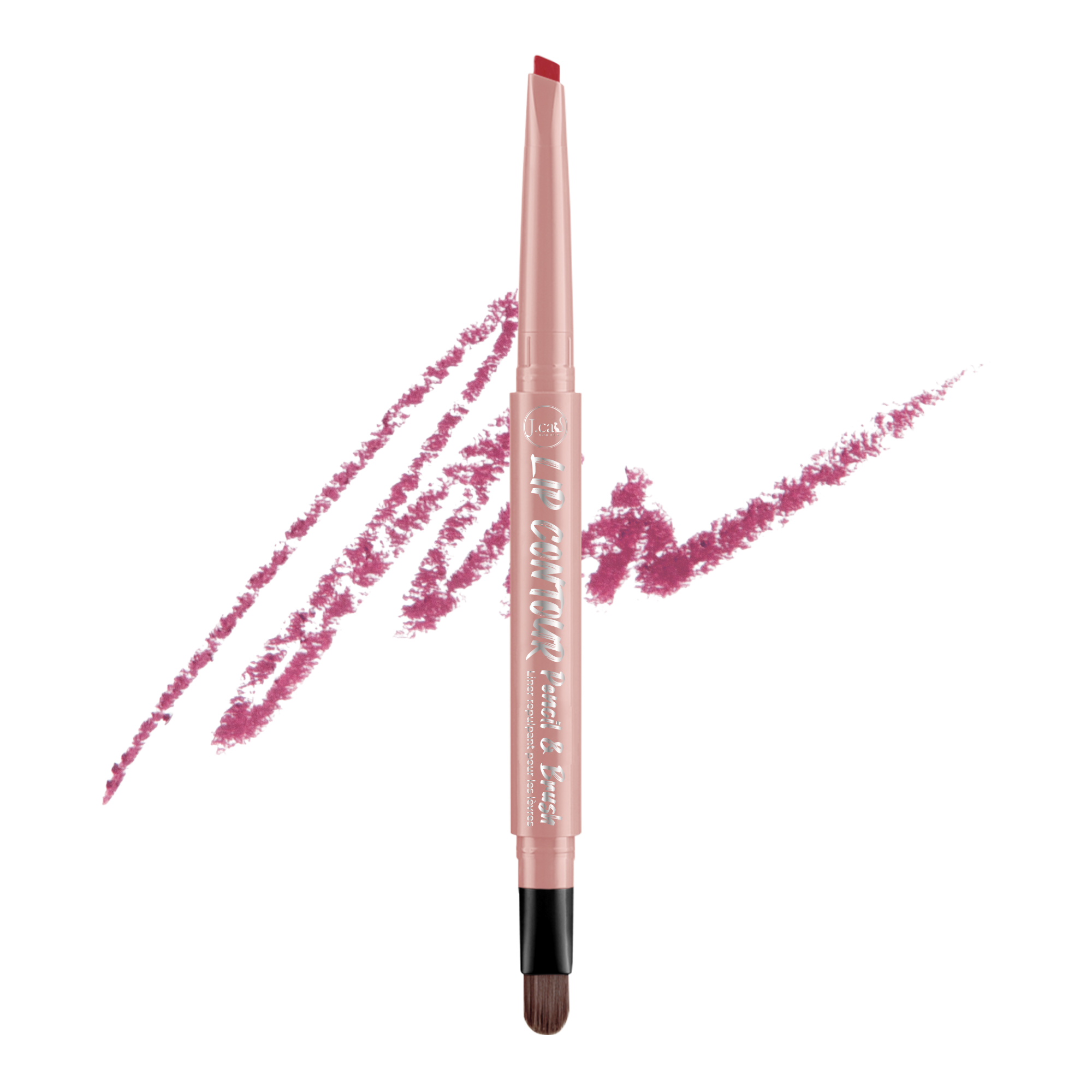 Lip Contour Automatyczna Konturówka do Ust z Pędzelkiem 208 Rose Mauve