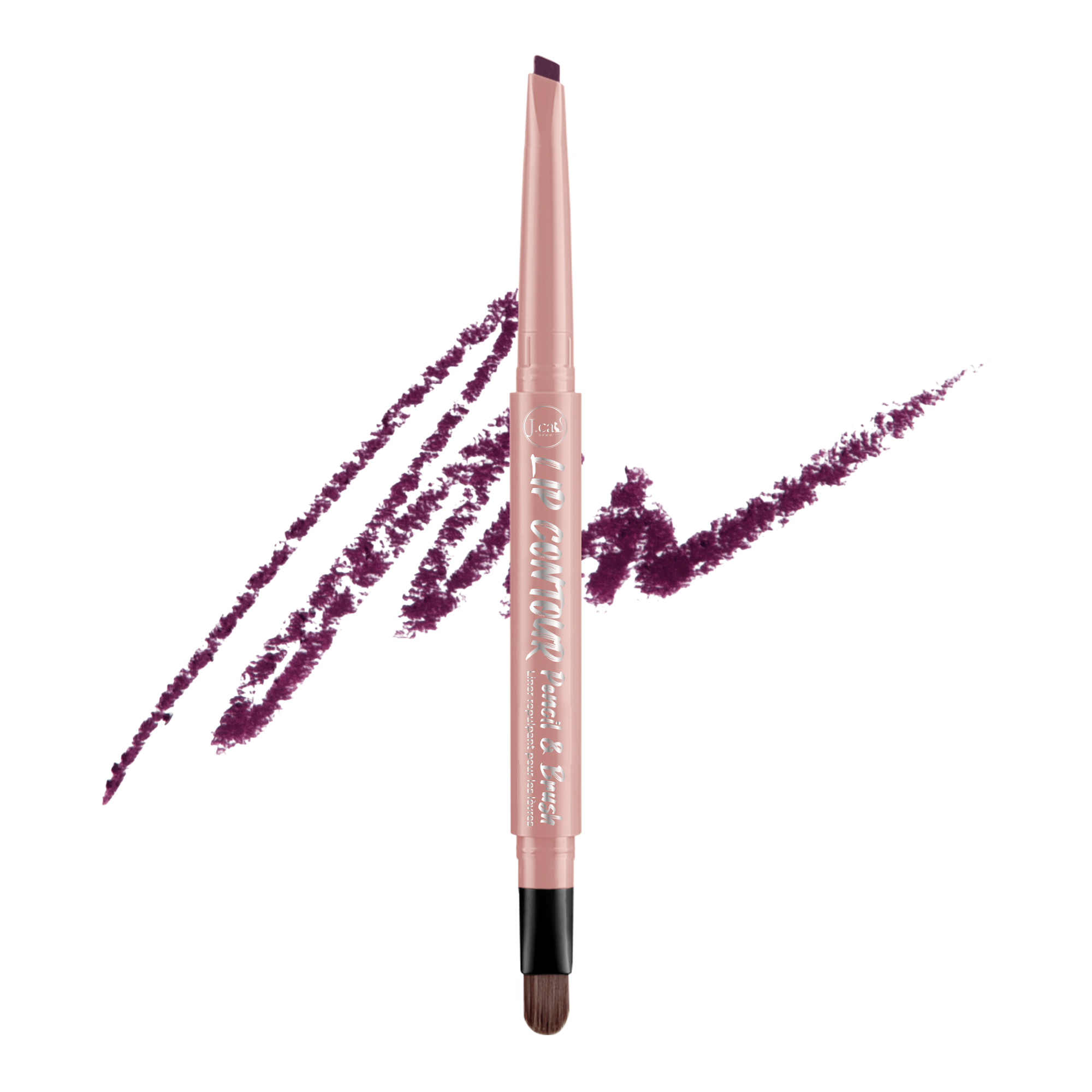 Lip Contour konturówka do ust z pędzelkiem odcień Berry Deep Plum