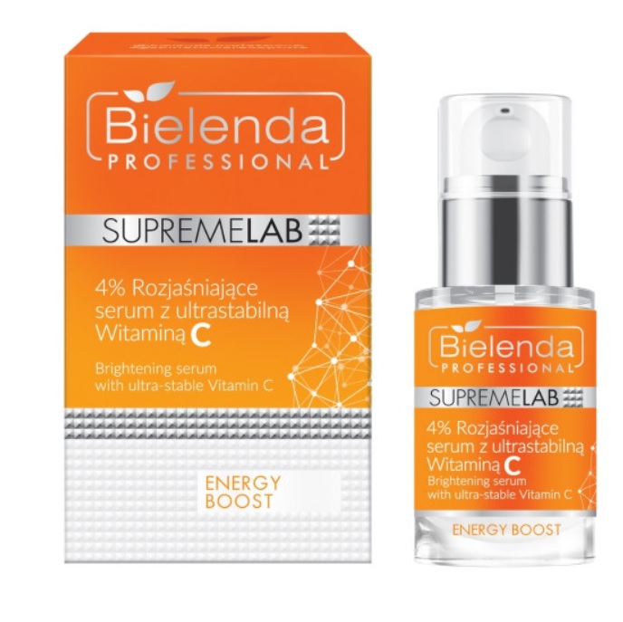 SupremeLAB Energy Boost Rozjaśniające Serum z Ultrastabilną Witaminą C