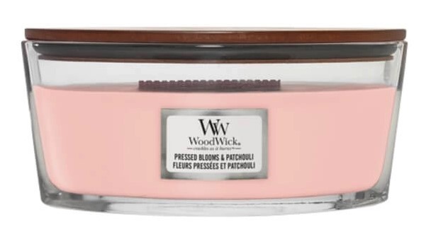 Świeca Duża Elipsa Pressed Blooms & Patchouli